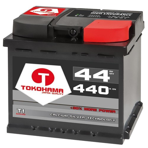 Tokohama autobatterie 12v - 12v, 44ah