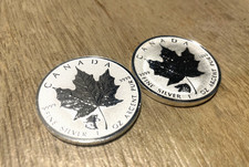 2x 1 oz Silber Münze MAPLE