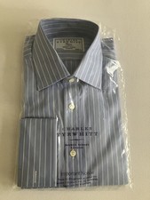 NEU Hemd hellblau/ weiß gestreift  von Charles Tyrwhitt Gr. 39
