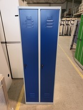 C+P Metallspind 2 Türen blau