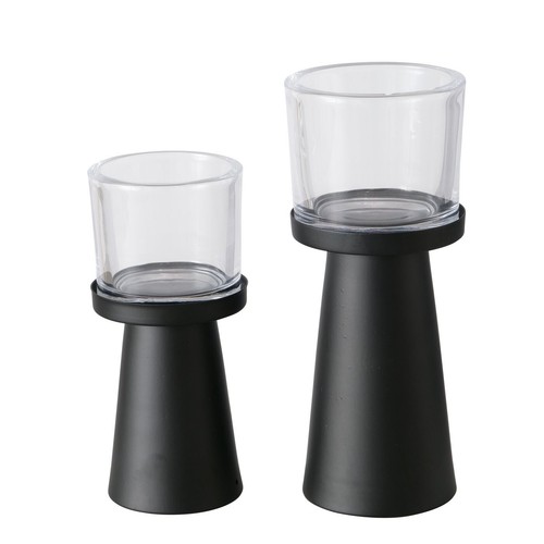 Boltze windlicht pius 2er set - windlicht, 2er-set
