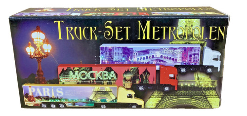 Miniatur truck set metropolen - miniatur,