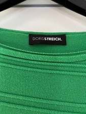 Doris Streich Pullover in Grün, neu ohne Etikett Gr.46