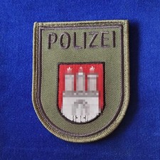 SEK Patch  Hamburg oliv Wappen Klett SEK GSG9 #2