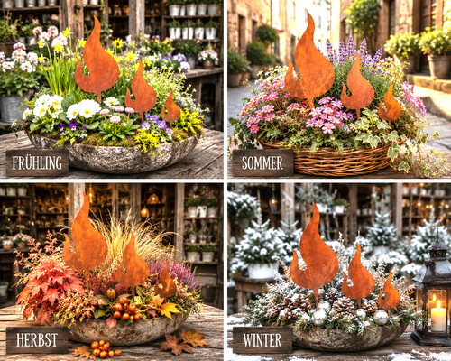Abverkauf edelrost flamme - abverkauf,