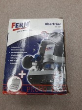 FERM OBERFRÄSE NUTFRÄSE  FBF-1050E HOLZ Top Zustand incl.Fräser