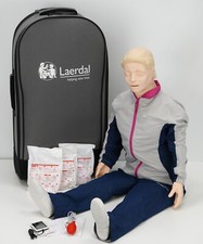 Laerdal Resusci Anne Full Body QCPR W/ AED 2018 Upgrade kit, Trolley, SkillGuide