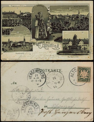 Ansichtskarte litho - litho, ak