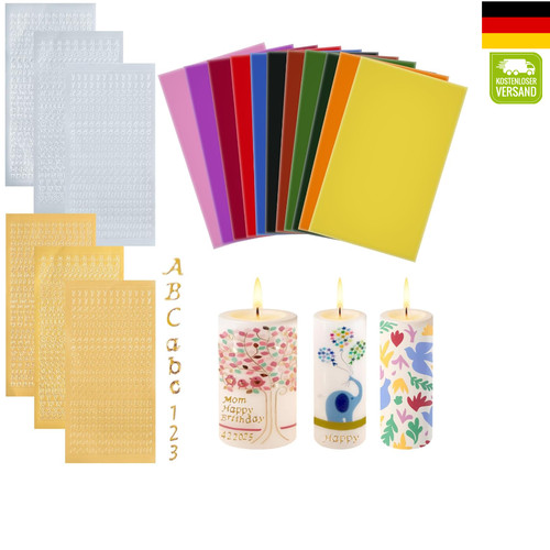 Wachsplatten stück 12 - wachsplatten,