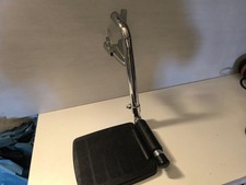  Fußstütze, Beinstütze für Rollstuhl ,Toilettenstuhl, höhenverstellbar LINKS