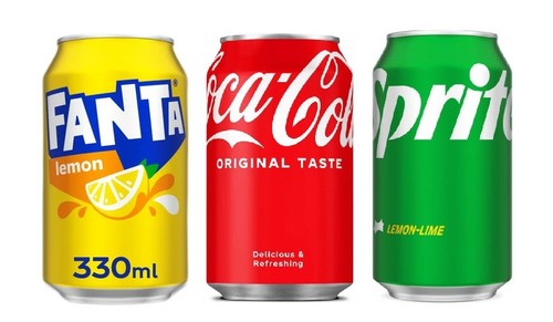Coca cola fanta lemon - cola, &