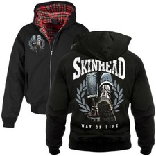 Harrington Jacke mit Kapuze