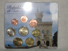 San Marino Euro KMS 1ct - 2E gemischt 2002, 2006, 2007