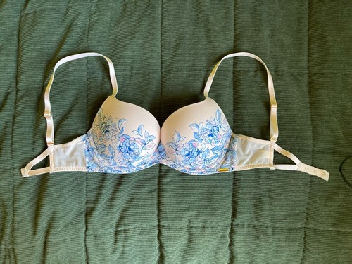 Gossard weiß blau blumen - blau,