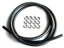 2,0 mtr. LPG Autogas Gasschlauch 5mm + 12 Schellen