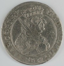 Silber Münze Brandenburg Preußen Friedrich Wilhelm 18 Gröscher 1684 HS