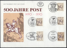 Bund 1990 "500 Jahre Post" GA