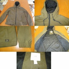 H&M Herren Jacke Gr. M mit Kapuze braun oliv Neu