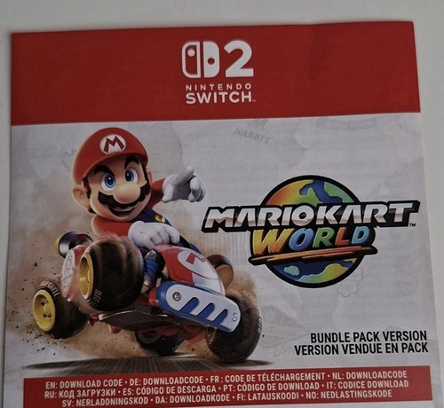 Mario kart world digital - world,