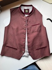 Trachtenweste Trachtenweste - MANFRED - bordeaux/klee. NEU UND UNGETRAGEN!