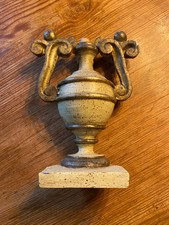  Altarvase barock originale Fassung holz geschnitzt je 