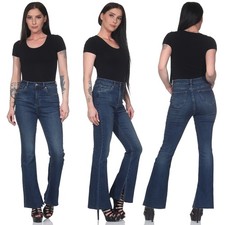 Schlaghose Damen Schlagjeans