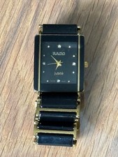 RADO Jubilé Damenuhr Bicolor 4 Diamanten Super Zustand!