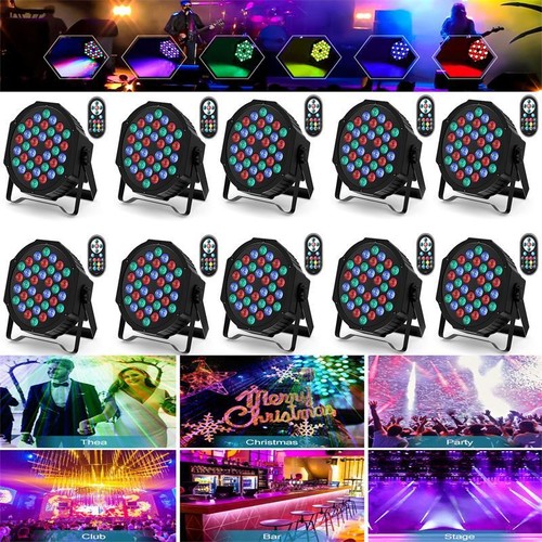King 36led rgb par - 36led, lichter