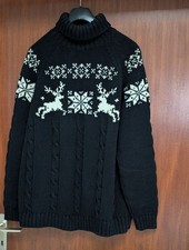 Damen Pullover Norweger Muster