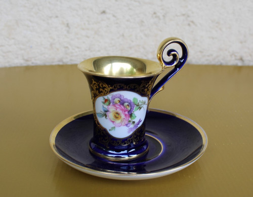 Moccatasse und untertasse - moccatasse,