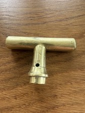 Fenstergriff Messing antik