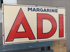 Altes Emailleschild Adi