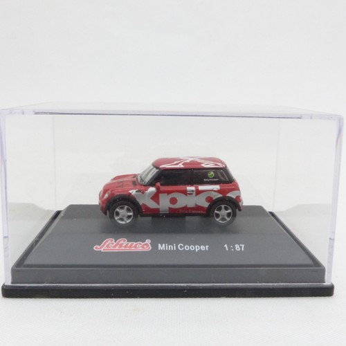Schuco mini cooper rot - 1:87,