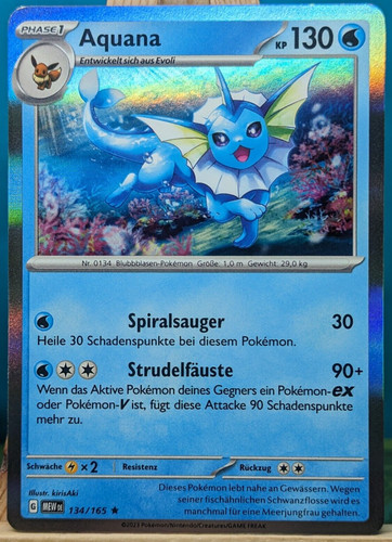 Pokemon 151 aquana - 151,