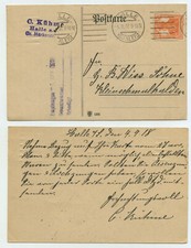 75702 - Postkarte - Halle