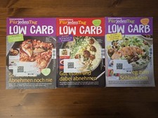 3 Hefte LOW CARB essen&trinken für jeden Tag