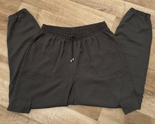 Zizzi - Jogger - Hose - Cargo - Khaki - Oliv - Fließender Stoff - Gr. 44