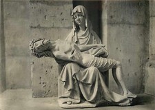 AK - Magdeburger Dom - Vesperbild Pietà - Skulptur - DDR Foto-Karte