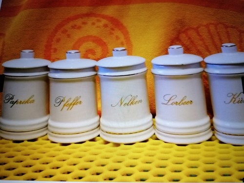 Gewürzdosen 5er set - 5er-set,, pfeffer