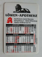 Kalender • Löwen-Apotheke Wittenburg • 2008 