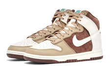 Nike Dunk High light Chocolate