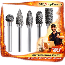 Wolframcarbid Fräser Set 5