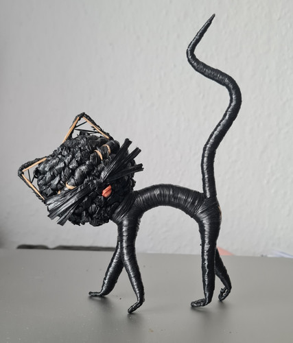 Ddr dekokatze geflochten - -,