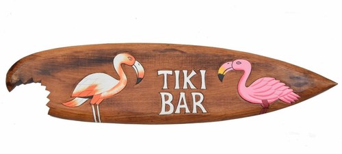 Surfboard 100cm mit - , flamingo