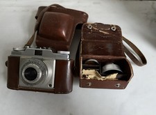 Agfa Silette – Vintage Kamera im Lederetui + Zubehör
