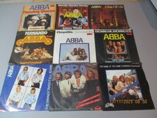 7" Single Vinyl Sammlung 12x Abba