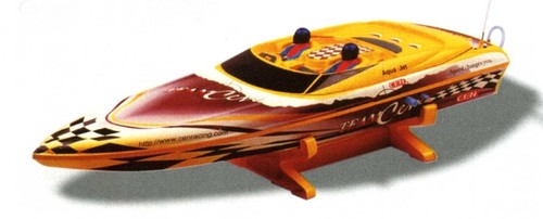 Aqua jet rennboot fertig - rennboot,
