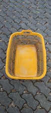 gelber Wäschekorb, Korb, gelb, Pneumant, DDR VEB Ostalgie