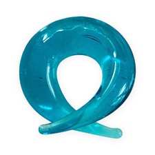 Glas Blau Dehnungssichel Dehnschnecke Dehnspirale Dehnungsschnecke Ohr Expander