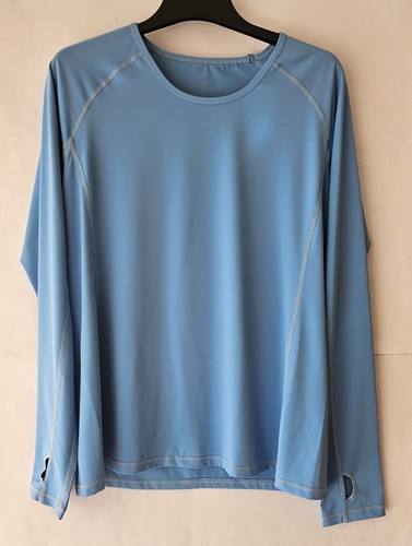 Sport shirt hellblau yoga - sport,
